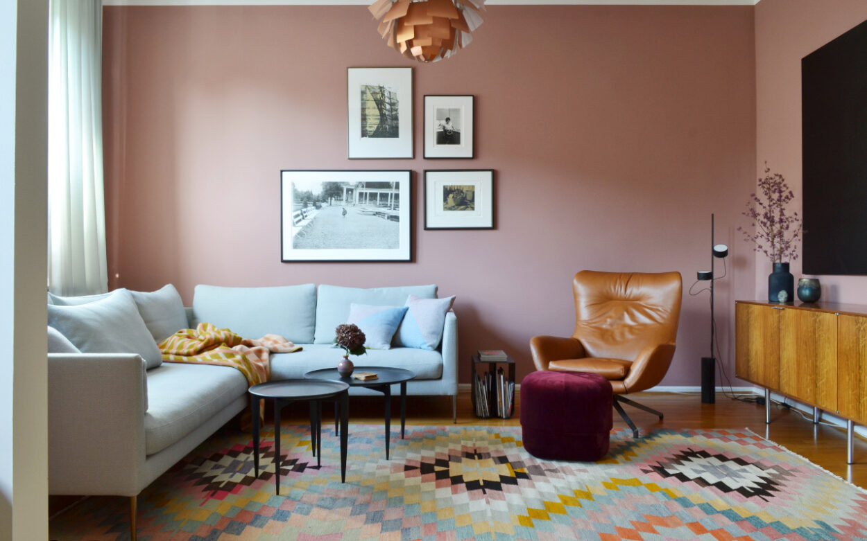 Altbauwohnung KB – Wohnzimmer