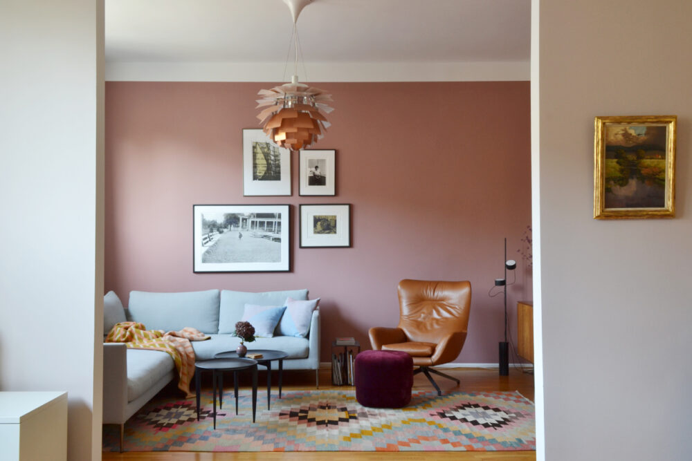 Altbauwohnung KB – Wohnzimmer